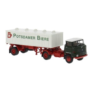 Brekina 71219 IFA W 50 Biertanksattelzug, Potsdamer  Maßstab: 1:87
