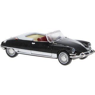 Brekina 14225 Citroen DS offenes Cabrio Chapron, schwarz Maßstab: 1:87