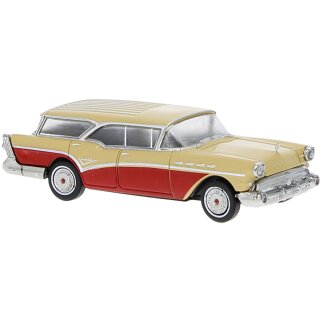 Brekina 18176 Buick Caballero beige/rot Maßstab: 1:87