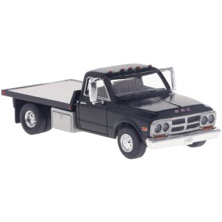 Brekina 19669 GMC Sierra Grande Plattform PickUp, schwarz Maßstab 1:87