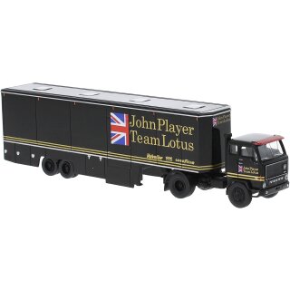 Brekina 85681 Volvo F89 Renntransporter, Lotus Maßstab: 1:87