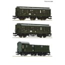 Roco 6200130 3-tlg. Set 1: Nebenbahnzug, DR, Ep. III...