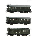 Roco 6200131 3-tlg. Set 2: Nebenbahnzug, DR, Ep. III...