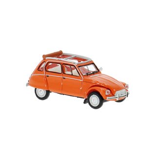 Brekina 14263 Citroen Dyane, offen, orange Maßstab: 1:87