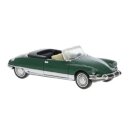 Brekina 14228 Citroen DS Cabrio, dunkelgrün...