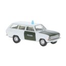 Brekina 20436 Opel Kadett B CarAVan der Polizei...