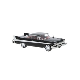 Brekina 19680 Plymouth Fury, schwarz Maßstab 1:87