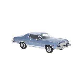 Brekina 19730 Ford Gran Torino, blau metallic Maßstab 1:87