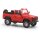 Busch 54390 Land Rover Defender 90 offen,1983, rot  Maßstab 1:87