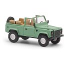 Busch 54391 Land Rover Defender 90 offen,1983, grün...