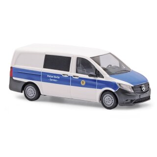 Busch 51158 Mercedes Benz Vito, Polizei Berlin Service, 2014  Maßstab 1:87