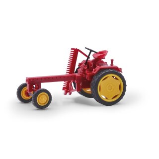 Busch  210005300 Traktor RS09 Mähbalken + Zwillingsbereifung, 1955 Maßstab 1:87