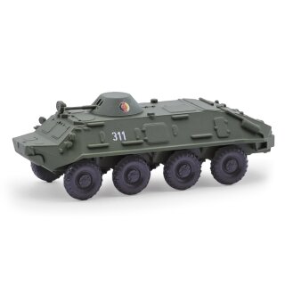 Busch 210106002 Spähpanzerwagen SPW-60 PB/neuer Turm mit Kanone, NVA, 1960  Maßstab 1:87