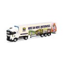 Herpa 319027 Iveco S-Way Kühlkoffer-Sattelzug, Edeka...