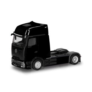 Herpa 319447 Mercedes-Benz eActros Procabin Gigaspace Zugmaschine 2achs, schwarz Maßstab 1:87