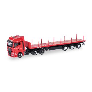 Herpa 319508 MAN TGX GX Teletrailer-Sattelzug, Scholpp Maßstab 1:87