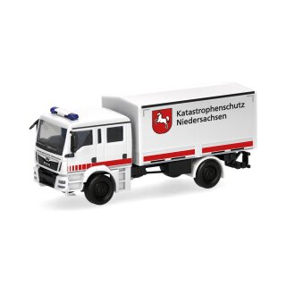 Herpa 098502 MAN TGM MzKW (Mehrzweckkraftwagen) Katastrophenschutz Niedersachsen  Maßstab 1:87