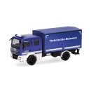 Herpa 098533 MAN TGM MzKW (Mehrzweckkraftwagen) THW...