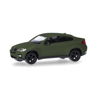 Herpa 024037-005 BMW X6 (E71), mattoliv Maßstab 1:87