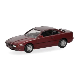 Herpa 024143-002 BMW 850i (E31) Coupé, calypsorot Maßstab 1:87