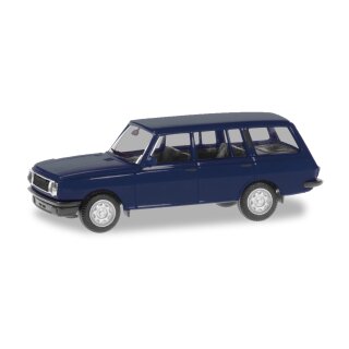 Herpa 420402-003 Wartburg Tourist 353 84, neptunblau  Maßstab 1:87