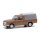 Herpa 420945-002 Wartburg 353 Trans 66 mit Plane, braun  Maßstab 1:87