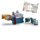 Busch 79903 Aktion-Set: Spritzgussmaschine Spur H0