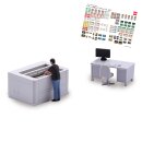 Busch 79904 Aktion-Set: Lasermaschine Spur H0