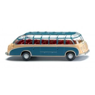 Wiking 073005 Setra S8 Reisebus, beige/azurblau Maßstab 1:87