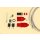 Auhagen  58105 LED-Beleuchtung Konsum  Spur TT