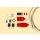Auhagen  58106 LED-Beleuchtung PGH   Spur TT