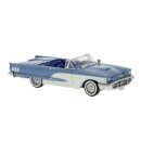 Brekina 18204 Ford Thunderbird, offen blau Maßstab:...