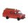 Brekina 34160 Ford Transit Mk.1 der Feuerwehr rot/schwarz Maßstab: 1:87