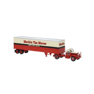 Brekina 85982 Mack B61 Koffersattelzug, Mackie  Maßstab: 1:87