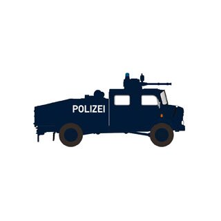 Brekina 47181 Mercedes-Benz LA1113 Wasserwerfer der Berliner Polizei Maßstab: 1:87
