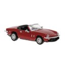 Brekina 15176 Triumph Spitfire in rot  Maßstab: 1:87