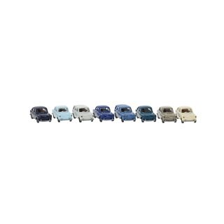 Brekina 99306 Set mit 8 VW Typ 3, Typen und Farben sortiert (2.Wahl)  Maßstab: 1:87