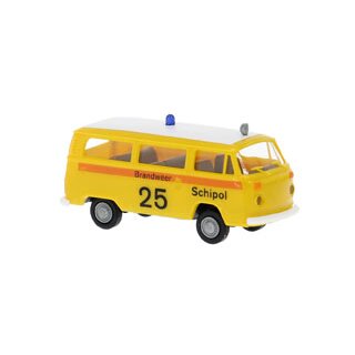 Brekina 33164 VW T2 Kombi Brandweer Schipool (NL) Maßstab: 1:87