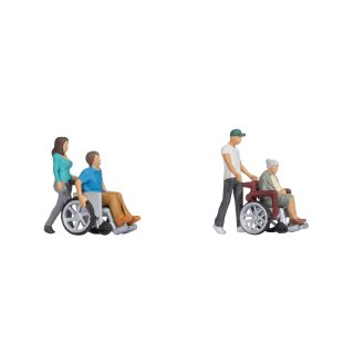 Noch 15552 Rollstuhlfahrer Spur H0