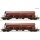 Roco 6600125 2-tlg. Set: Schwenkdachwagen, DR, Ep. IV  Spur H0