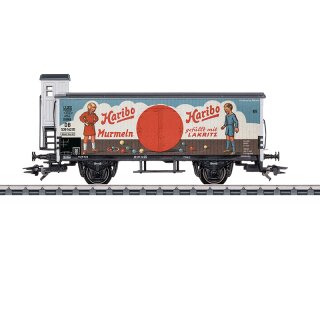 Märklin 48900  Kühlwagen mit Bremserhaus, Haribo, Ep. III  Spur H0