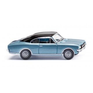 Wiking 008402 Opel Commodore A Coupé - polarblau-metallic Maßstab 1:87