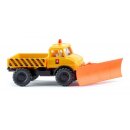 Wiking 037110  Unimog U 406 mit Schneepflug, PTT...