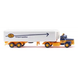 Wiking 055603  Scania Kühlkoffersattelzug, ASG  Maßstab 1:87