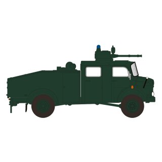 Brekina 47184 Mercedes Benz LA 1113 Wasserwerfer des Bundesgrenzschutzes Maßstab: 1:87