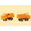 Auhagen 43677 Multicar M22 mit Abfallsammelbehälter...