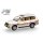 Herpa 87MC000006 MicroCity: Toyota Landcruiser LC 100, weiß (1998-2007) Maßstab 1:87