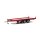 Herpa 052450-004 PKW-Transportanhänger 2achs, rot Maßstab 1:87