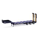 Herpa 076371-010 Goldhofer Semitieflader mit Rampen...
