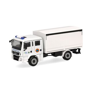 Herpa 098564 MAN TGM Mehrzweckkraftwagen (MzKW) Katastrophenschutz Städteregion Aachen Maßstab 1:87